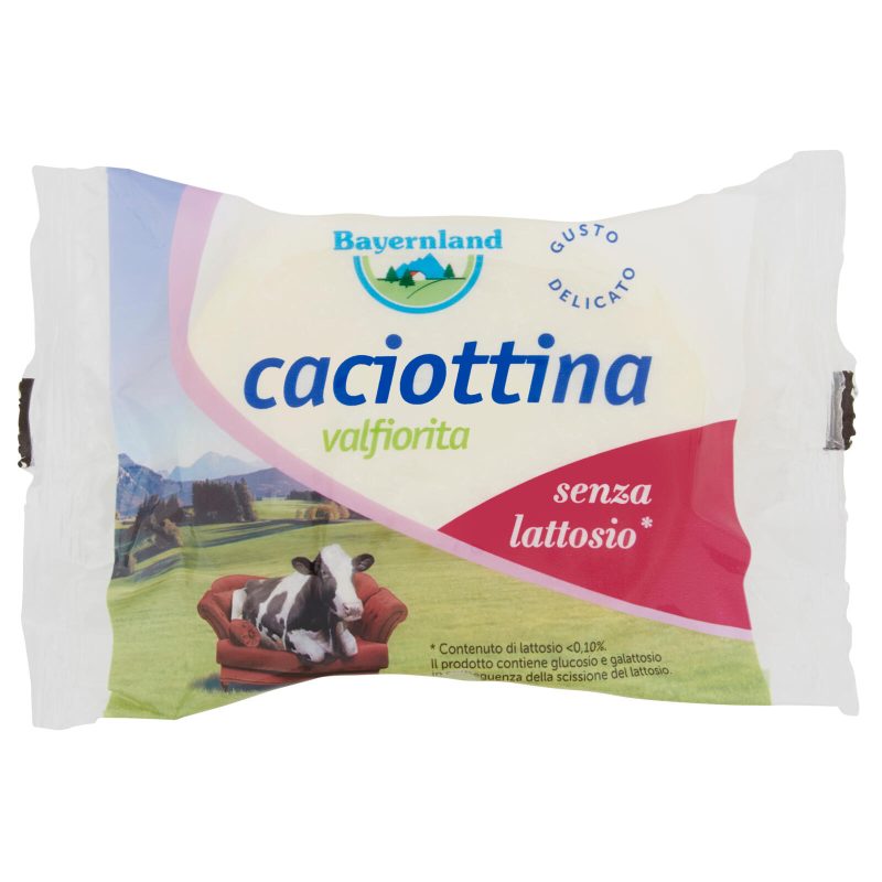 Bayernland Caciottina valfiorita senza lattosio 220 g