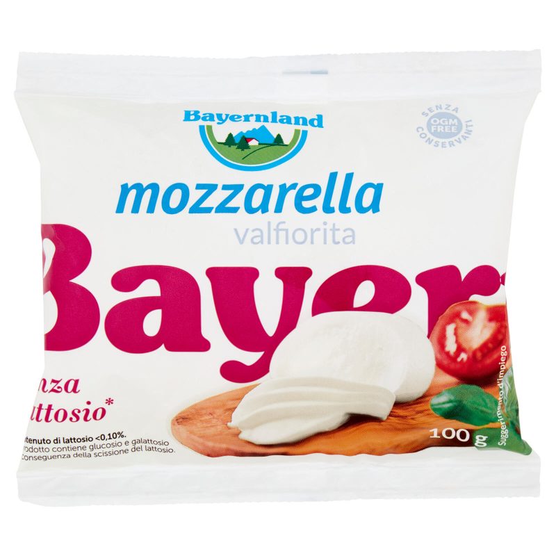 Bayernland mozzarella valfiorita 100 g