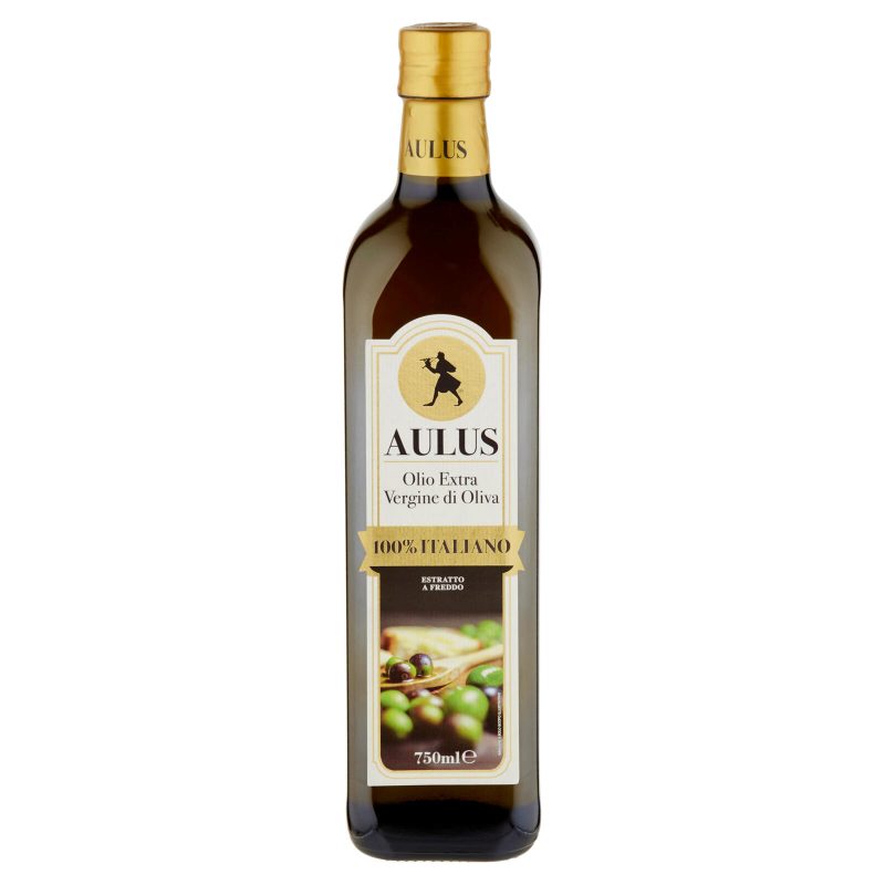 Aulus Olio Extra Vergine di Oliva 100% Italiano 750 ml