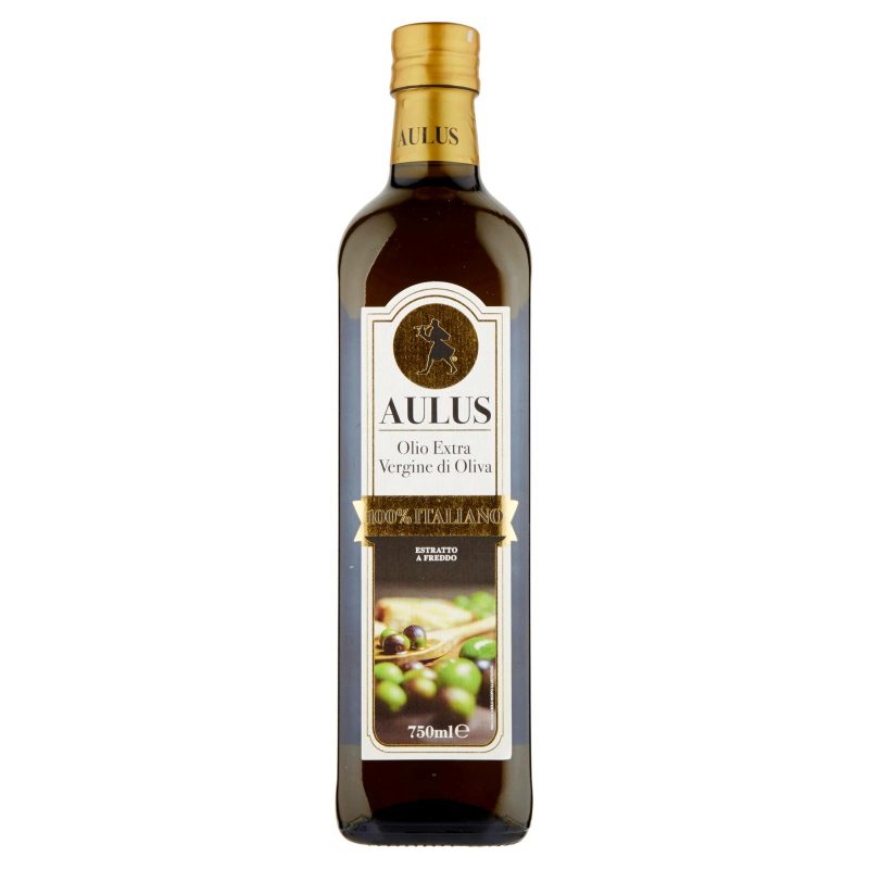 Aulus Olio Extra Vergine di Oliva 100% Italiano 750 ml