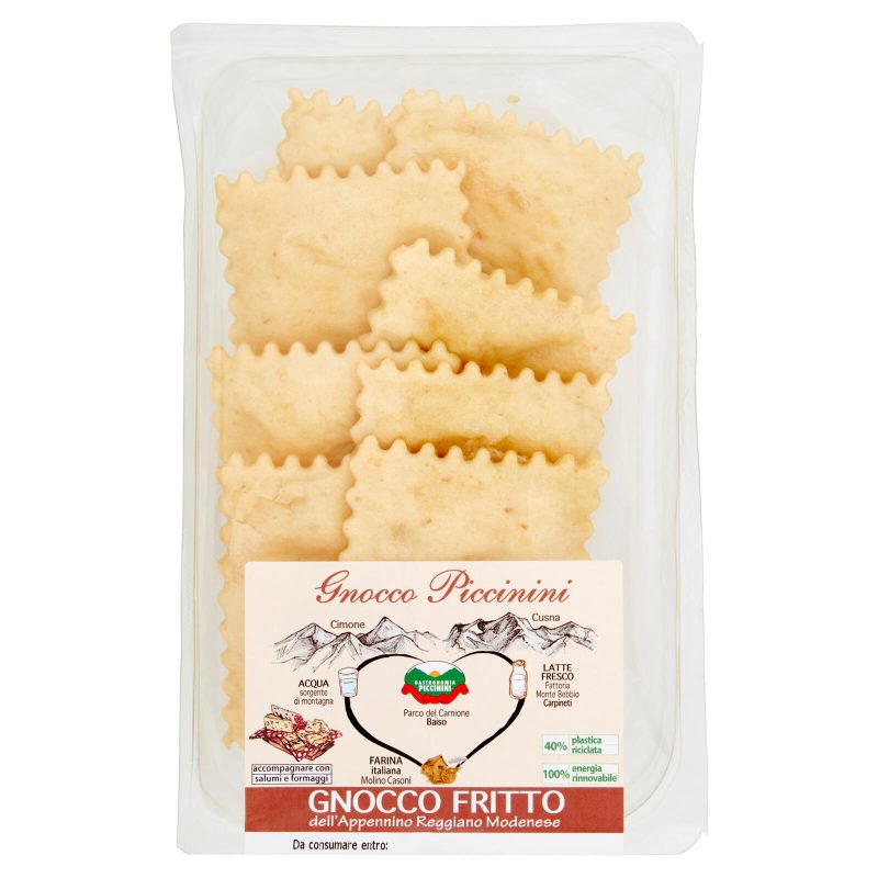 Gnocco Piccinini Gnocco Fritto dell'Appennino Reggiano Modenese 170 g