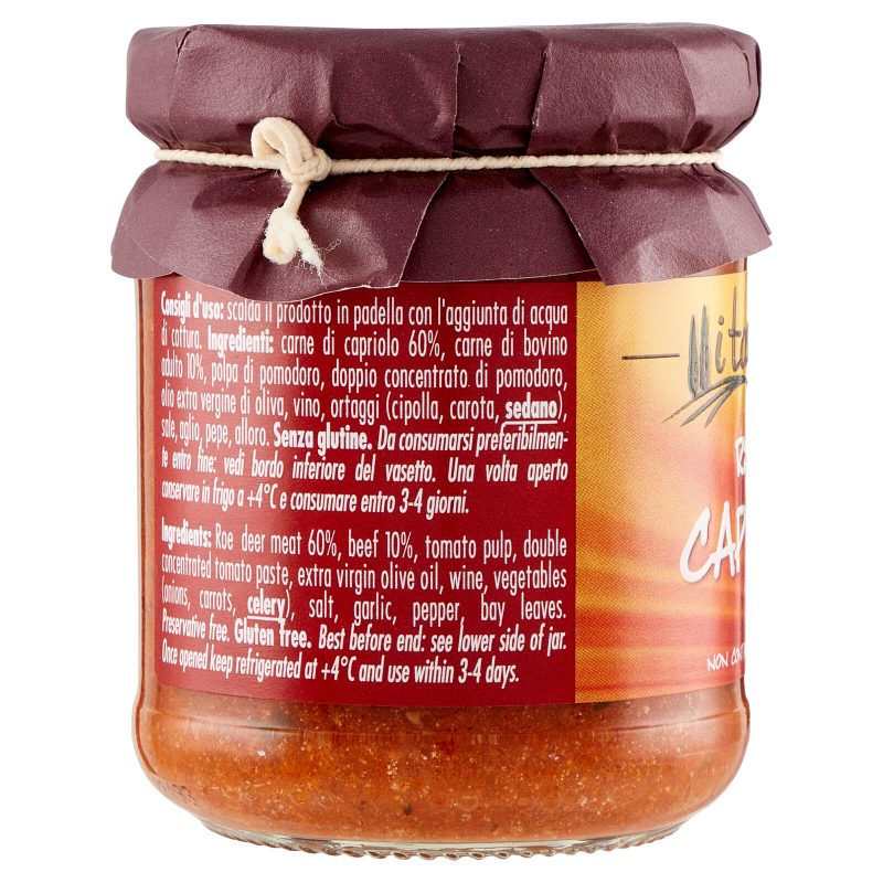 I toscanacci Ragù di Capriolo 180 g