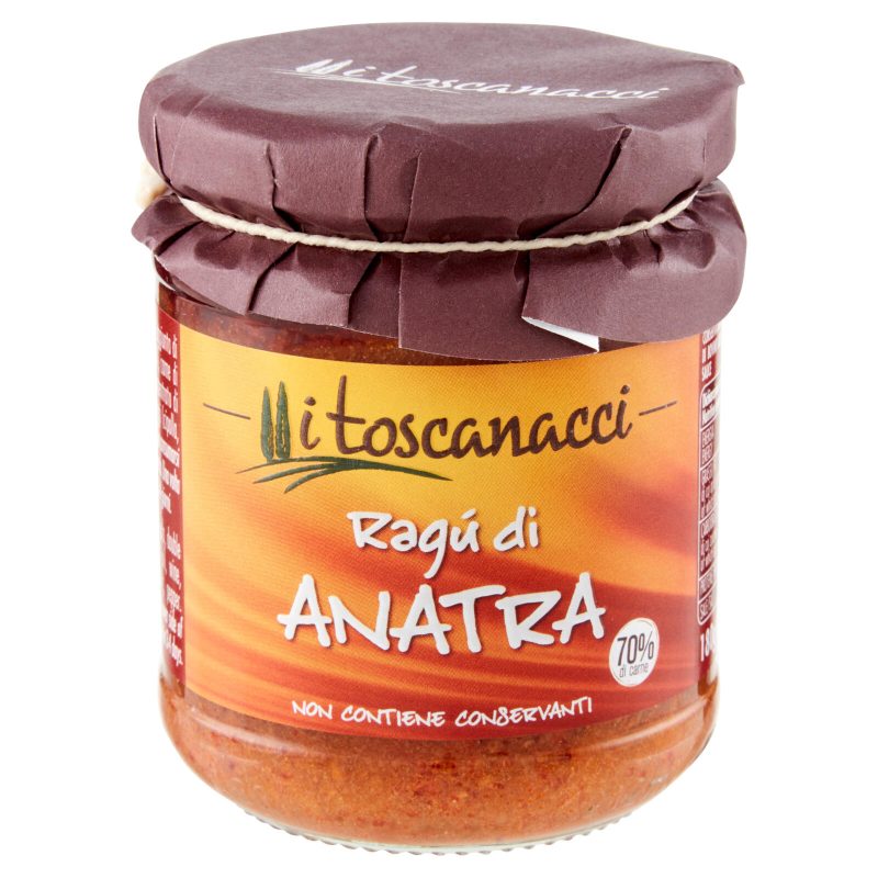 I toscanacci Ragù di Anatra 180 g