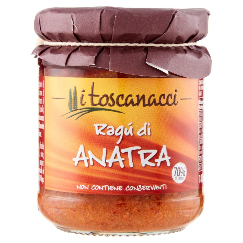 I toscanacci Ragù di Anatra 180 g