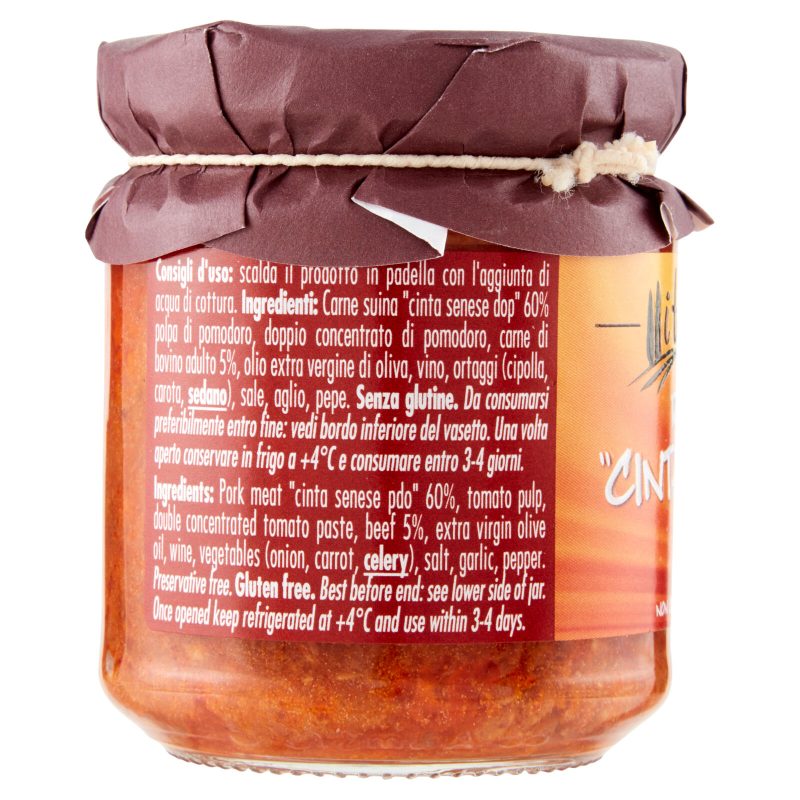 I toscanacci Ragù con "Cinta Senese DOP" 180 g