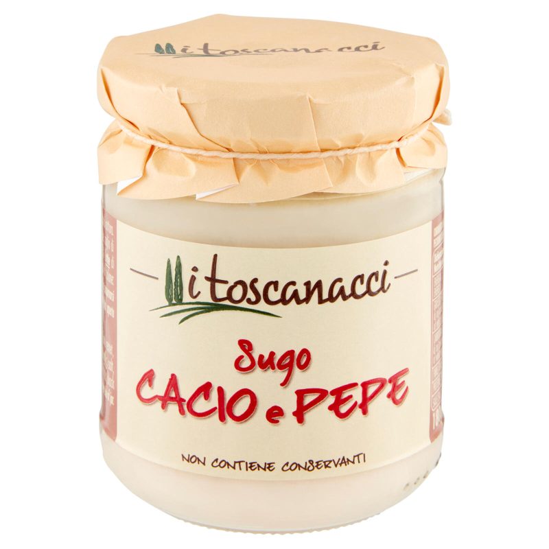 I toscanacci Sugo Cacio e Pepe 180 g