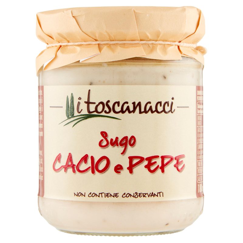 I toscanacci Sugo Cacio e Pepe 180 g