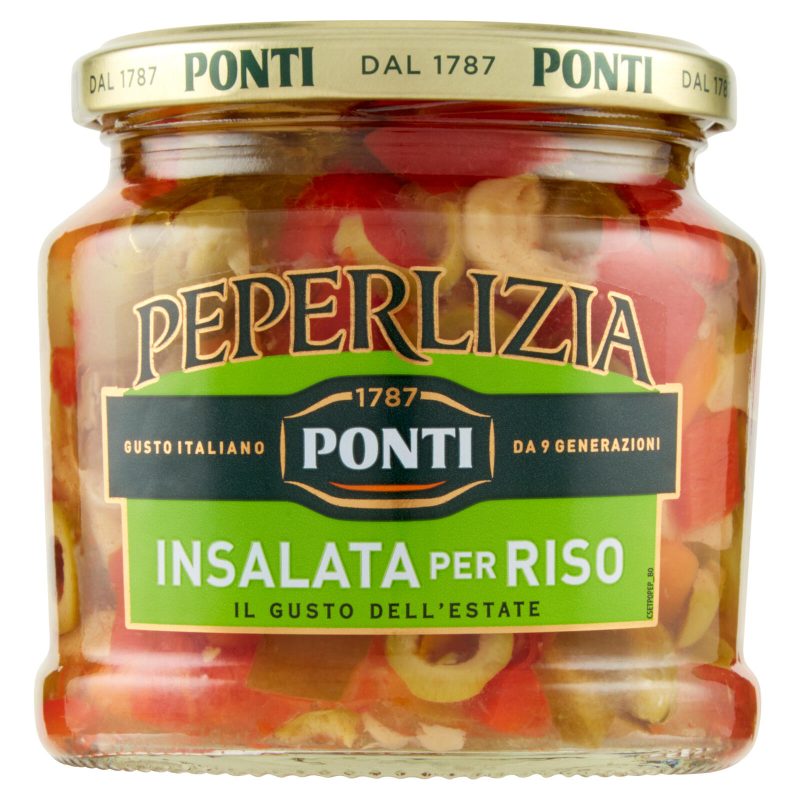 Ponti Peperlizia Insalata per Riso il Gusto dell'Estate 350 g