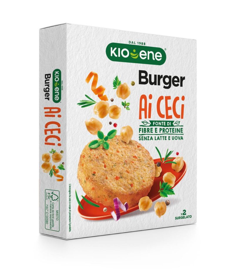 Kioene Burger ai Ceci Surgelato 160 g