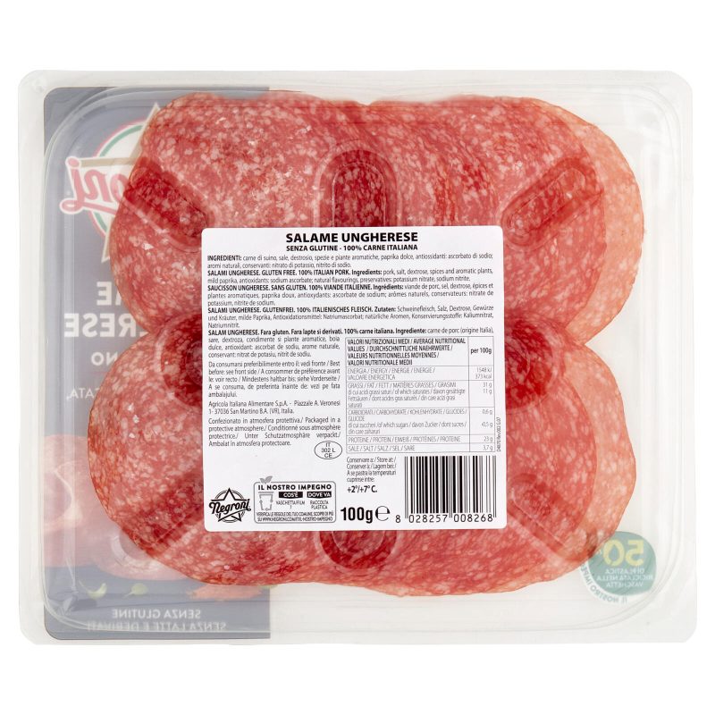 Negroni Salame Ungherese 100 g