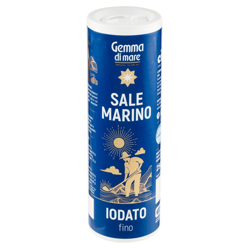 Gemma di mare Sale Marino Iodato fino 250 g