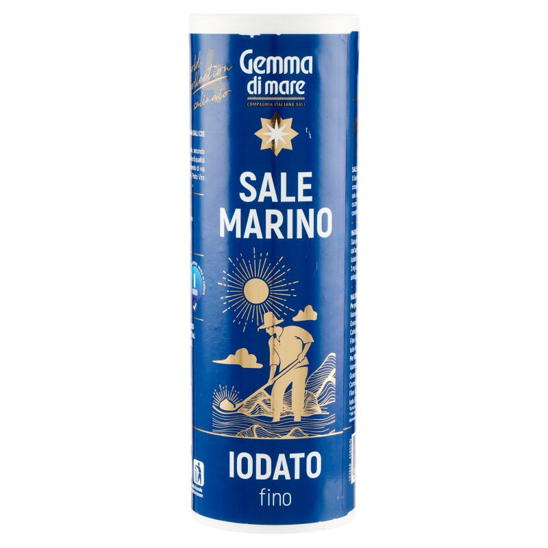 Gemma di mare Sale Marino Iodato fino 250 g