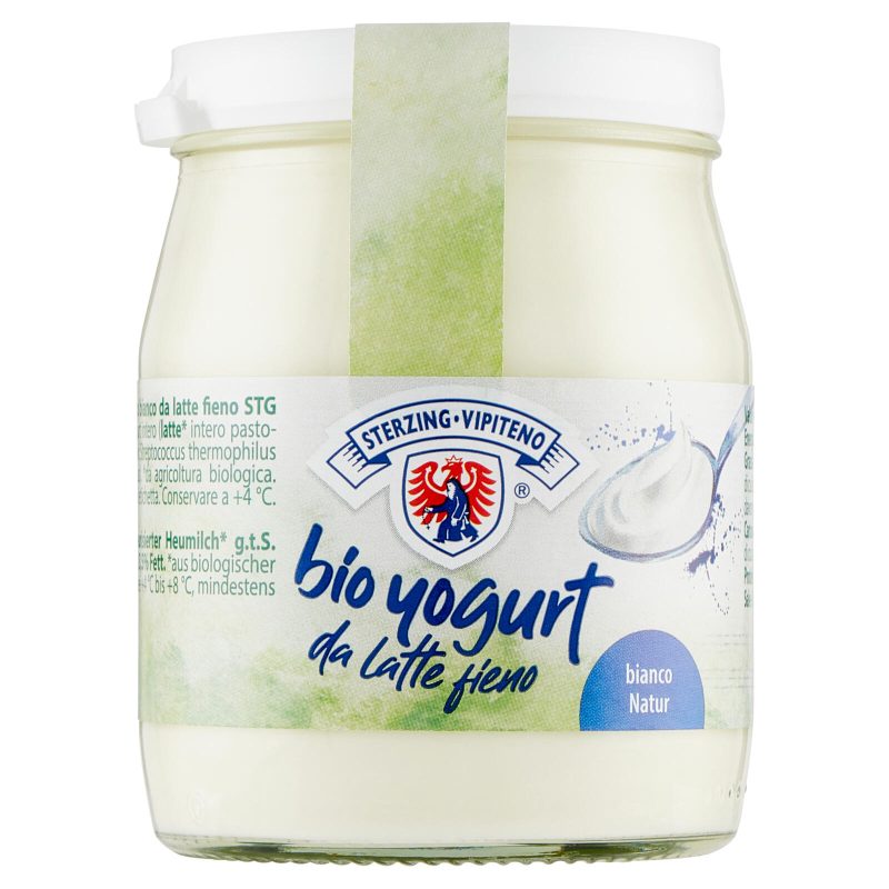 Sterzing Vipiteno bio yogurt da latte fieno bianco 150 g