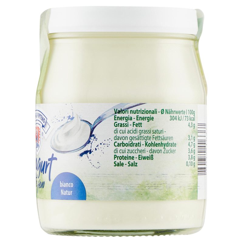 Sterzing Vipiteno bio yogurt da latte fieno bianco 150 g