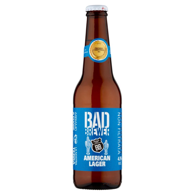 Bad Brewer American Lager 33 cl