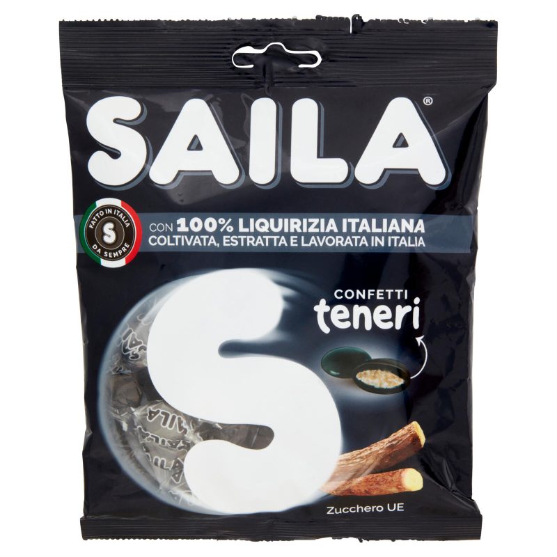 Saila con 100% Liquirizia Italiana Confetti teneri 100 g