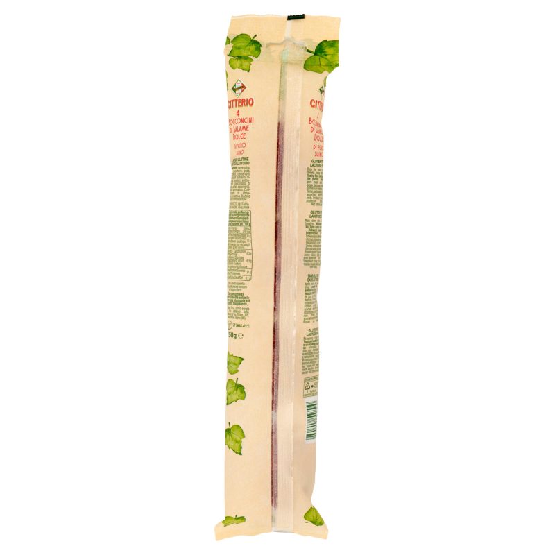 Citterio 4 Bocconcini di Salame Dolce 150 g