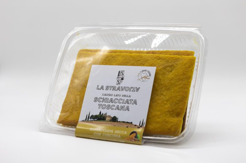 Schiacciata Toscana con Curcuma 160 g