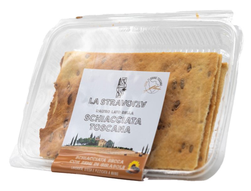 Schiacciata Toscana con semi di Girasole 160 g