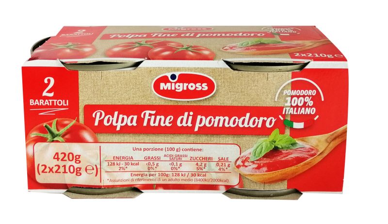 Migross Polpa fine di Pomodoro 2x210 g