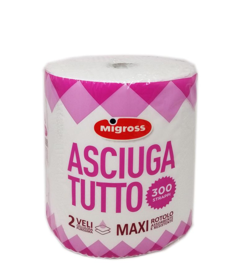 Migross Asciugatutto maxi rotolo 300 strappi