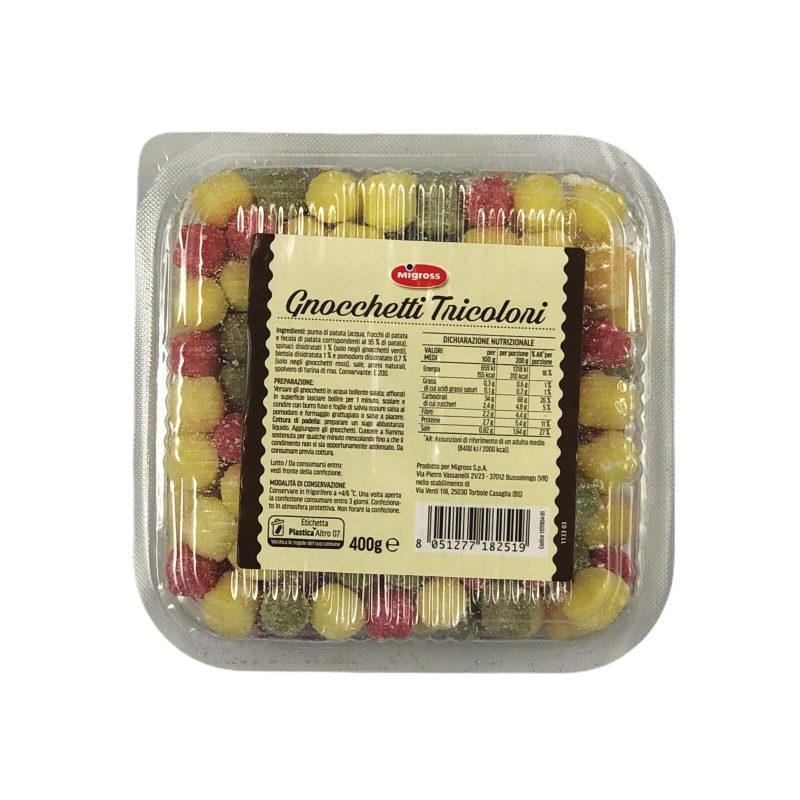 Migross Gnocchetti tricolore 400 g