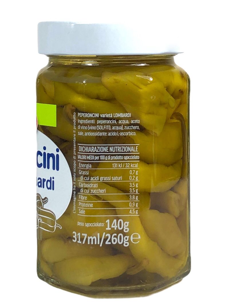 Migross Peperoncini varietà Lombardi 260 g