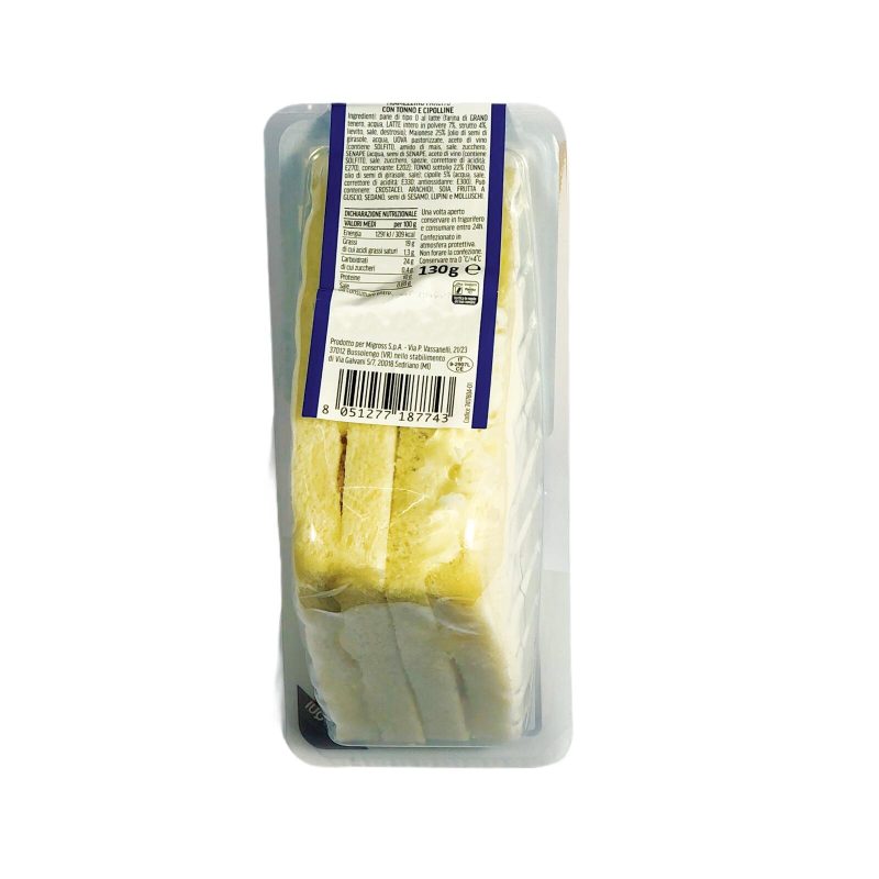 Migross Tramezzini Tonno e Cipolla 140 g