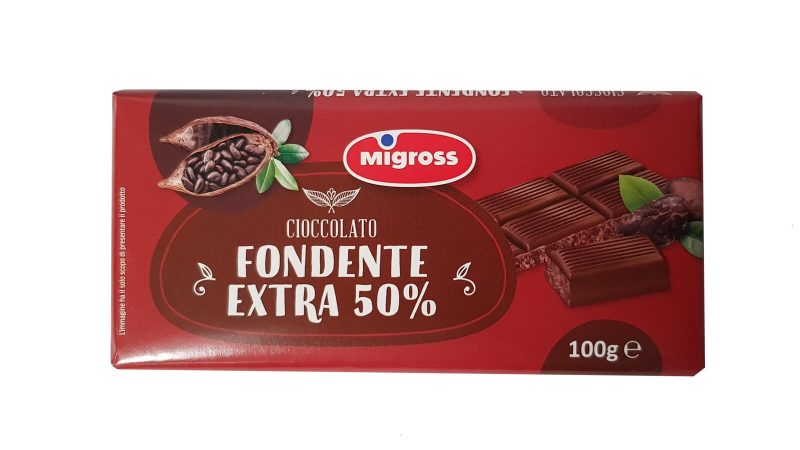 Migross Tavoletta Cioccolato Fondente Extra 50% 100 g