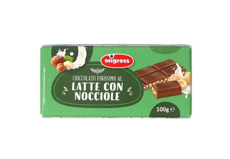 Migross Tavoletta Cioccolato al Latte con Nocciole 100 g