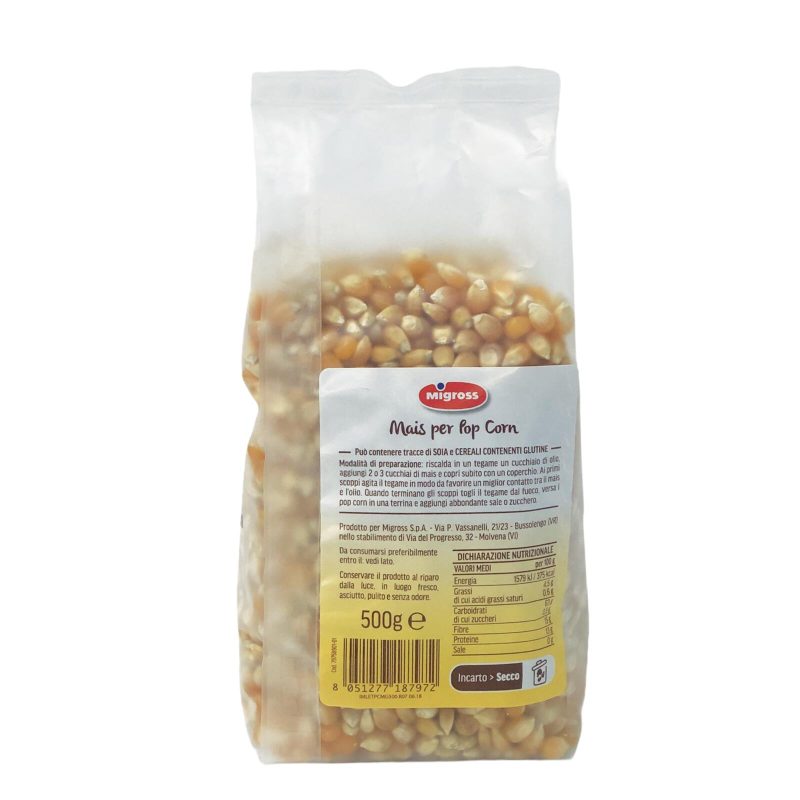 Migross Mais per Pop Corn 500 g