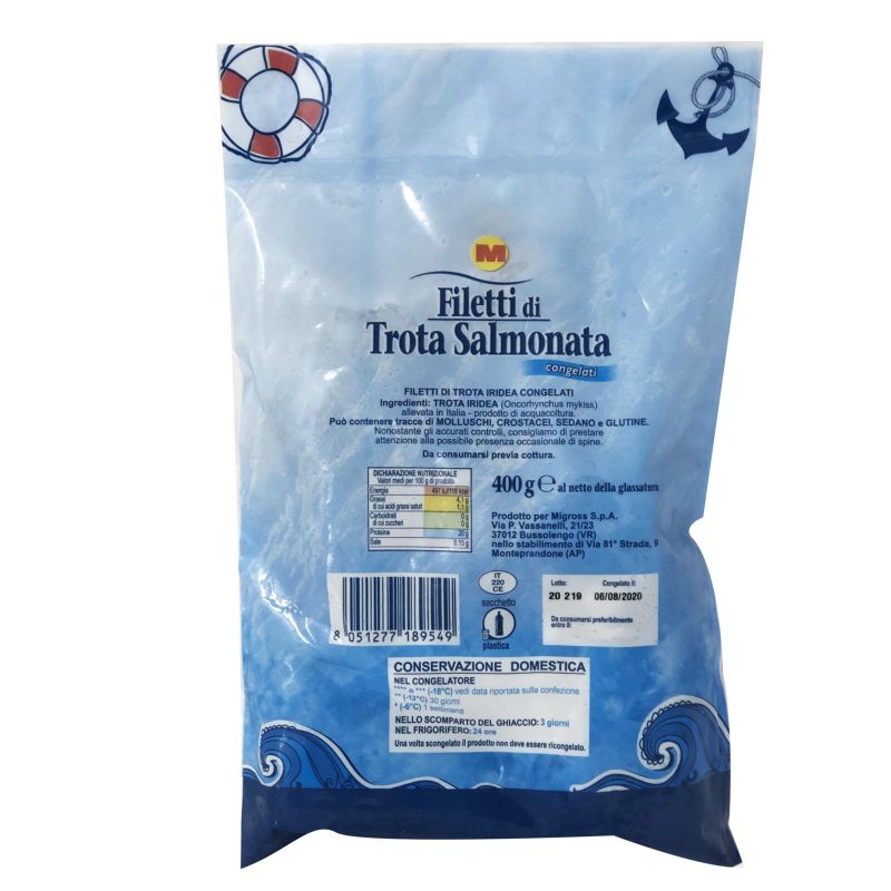 Migross Filetti di Trota Salmonata 400 g