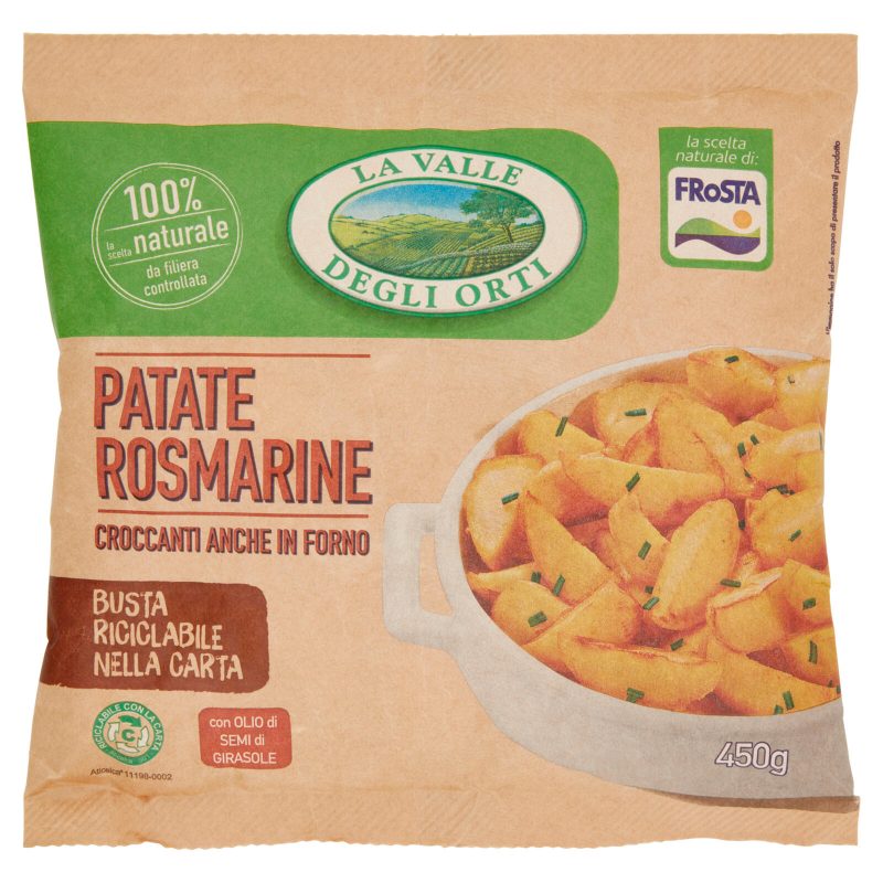 La Valle Degli Orti Patate Rosmarine 450 g