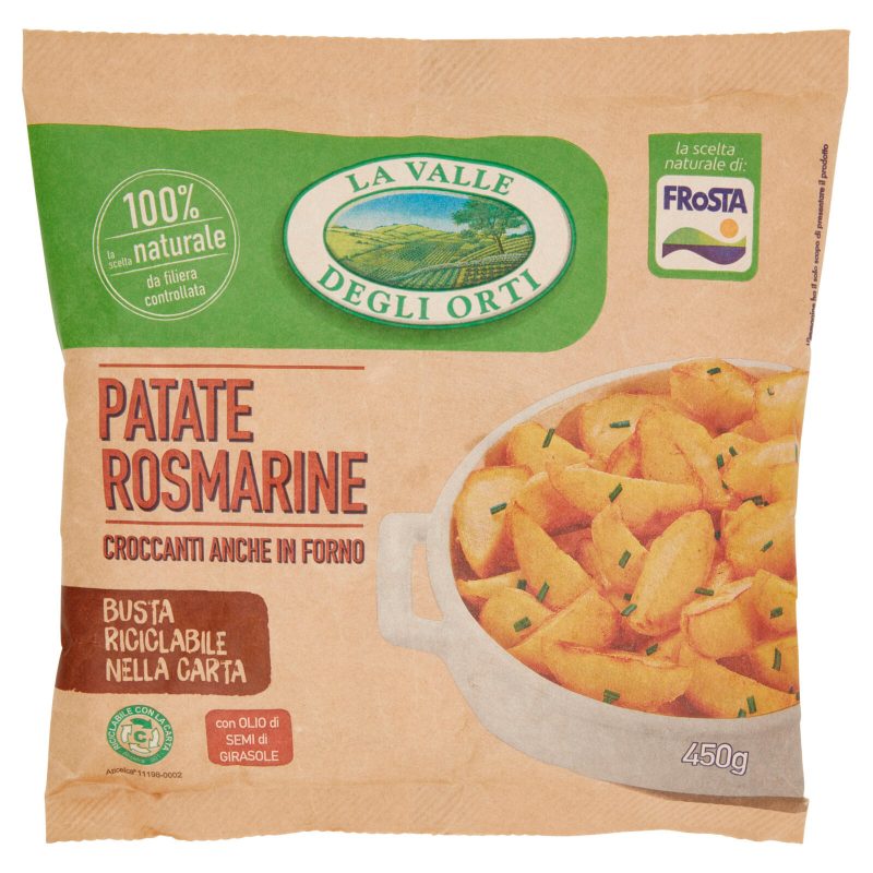 La Valle Degli Orti Patate Rosmarine 450 g