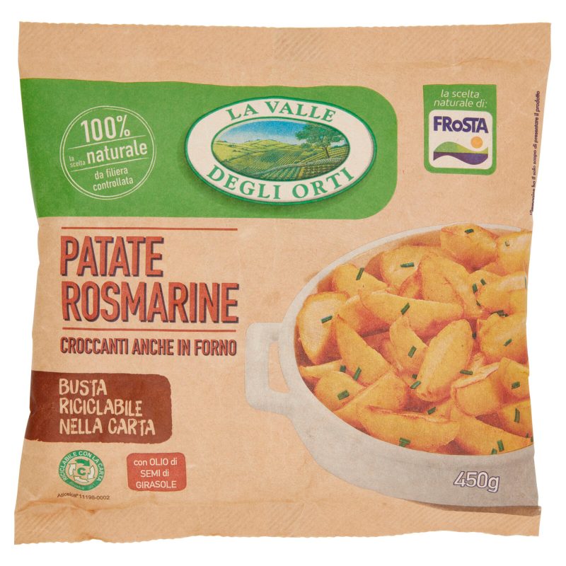 La Valle Degli Orti Patate Rosmarine 450 g