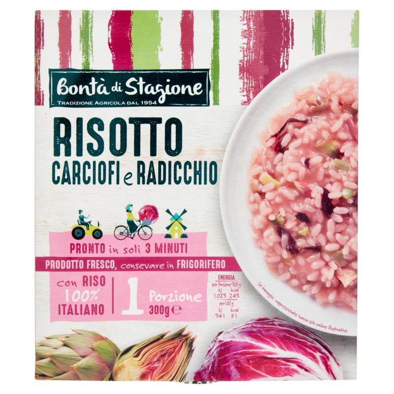 Bontà di Stagione Risotto Carciofi e Radicchio 300 g