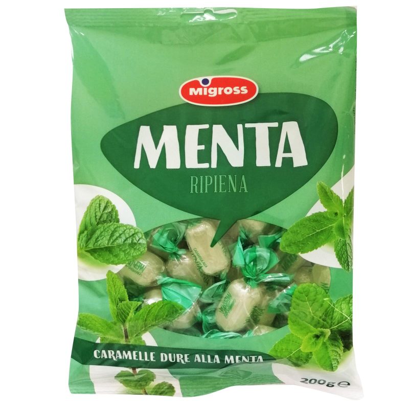 Migross Caramelle Menta ripiena 200 g