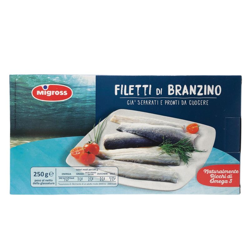 Migross Filetti di Branzino 250 g