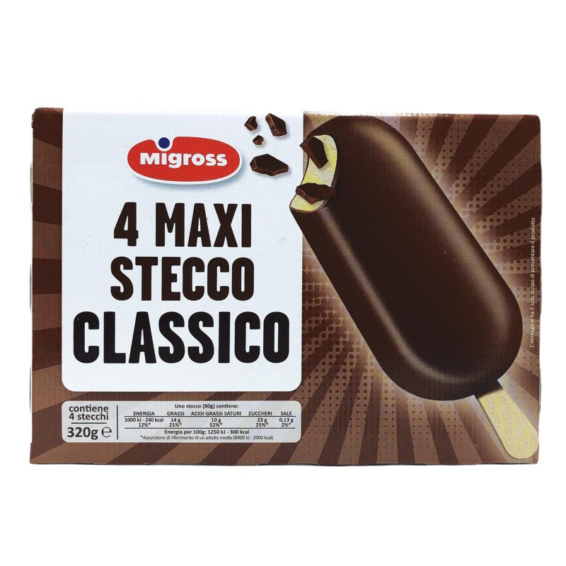 Migross Gelato Maxi Stecco Classico 4x80 g