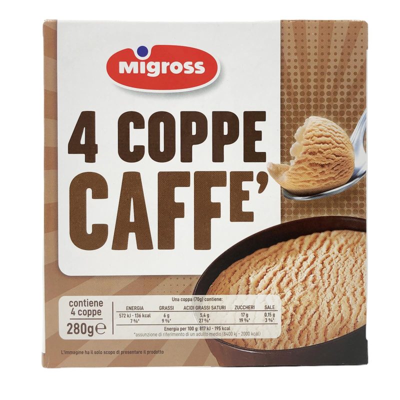 Migross Coppe Caffè 4x70 g