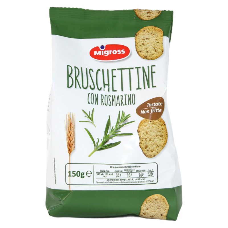 Migross Bruschettine con Rosmarino 150 g