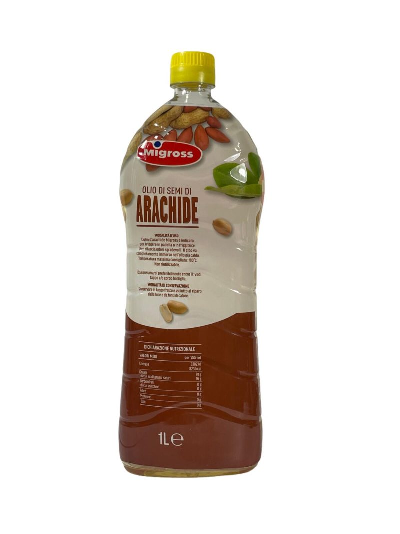 Migross Olio di Semi di Arachide 1 L