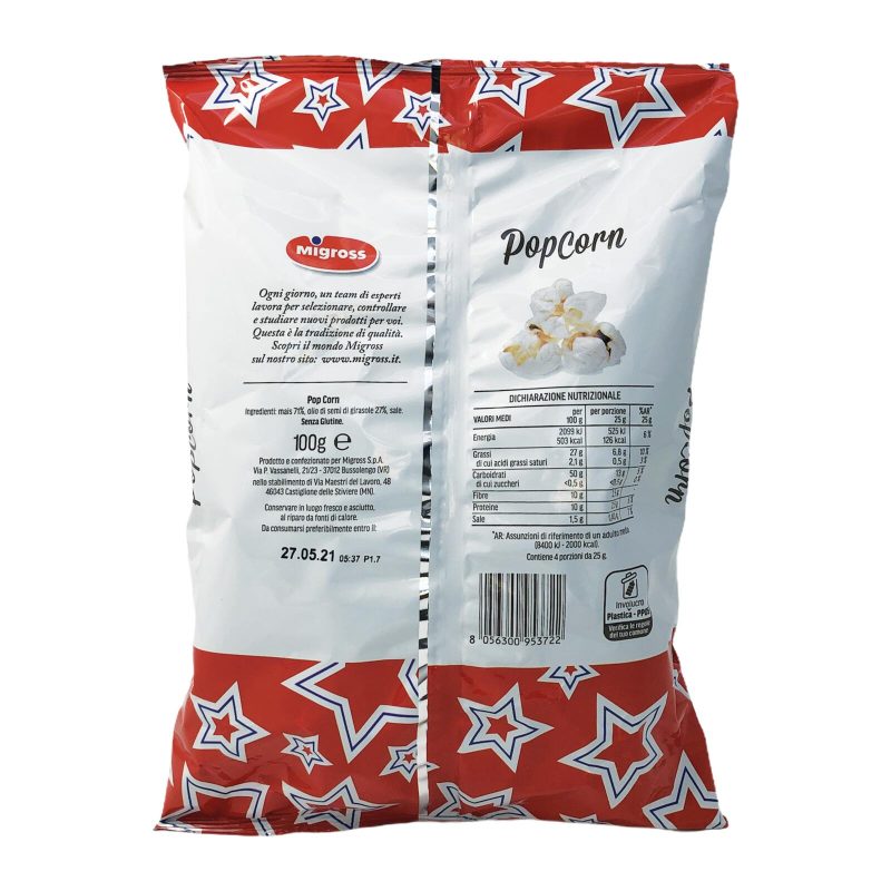 Migross Pop Corn 100 g