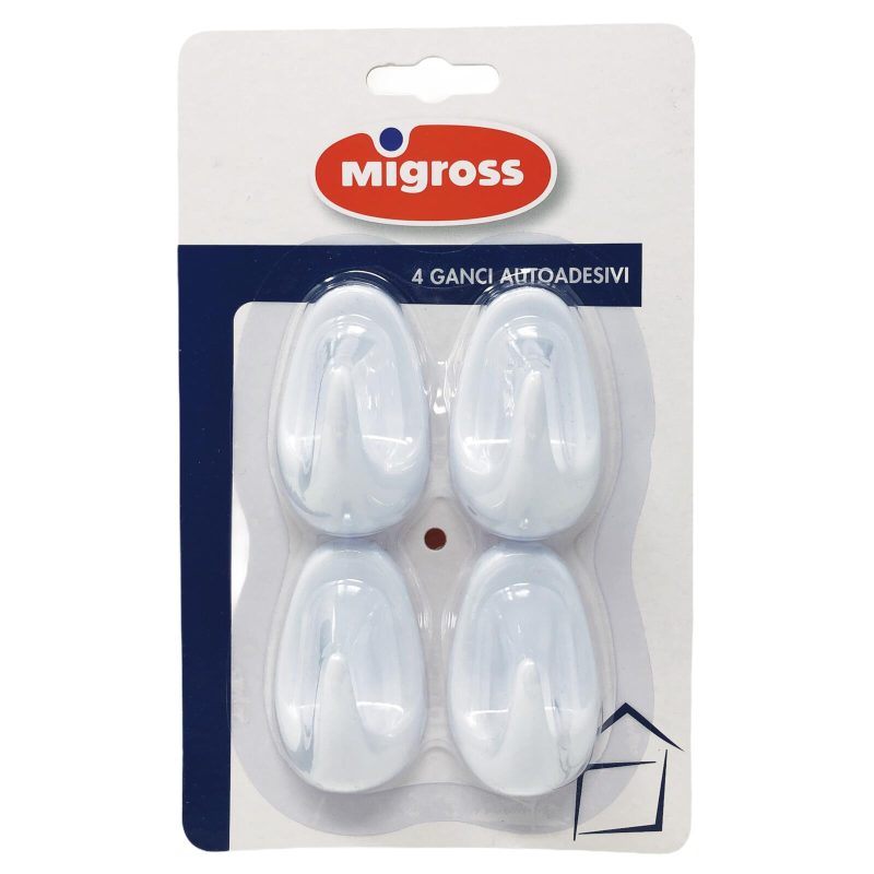 Ganci autoadesivi Migross x 4