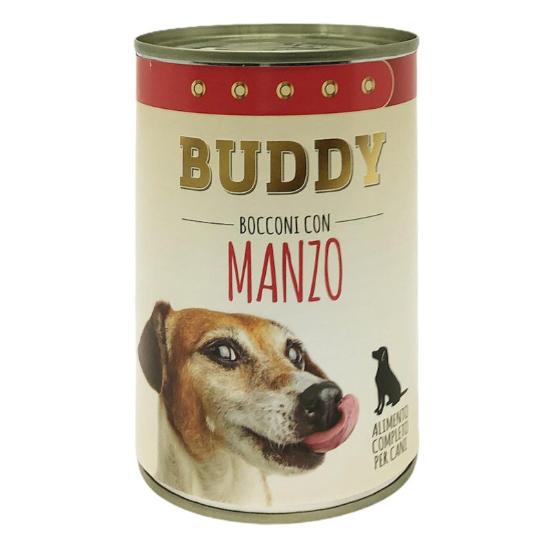 Buddy Bocconi con manzo 400 gr