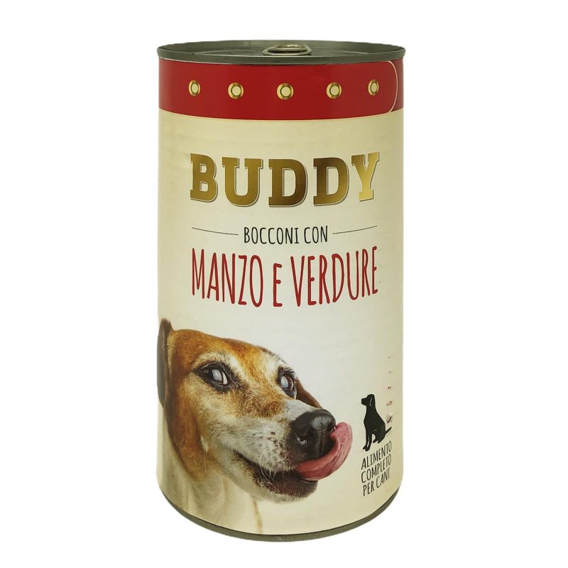 Buddy Bocconi con Manzo e Verdure 1230 gr