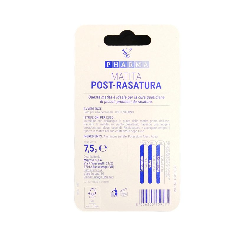 Matita post rasatura Pharma