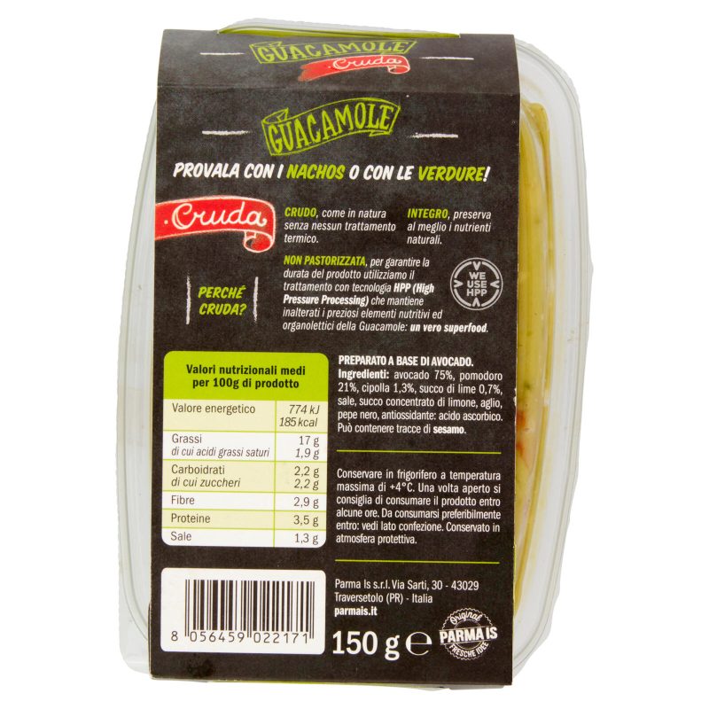 Parma Is Guacamole di Avocado 150 g