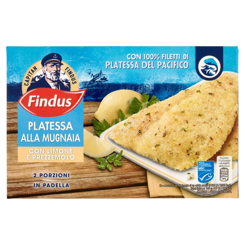 Capitan Findus Filetti di Platessa alla Mugnaia 250 g