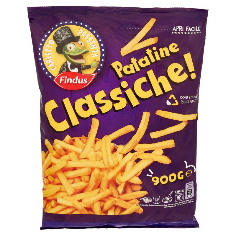 Carletto Findus Patatine Classiche 900 g